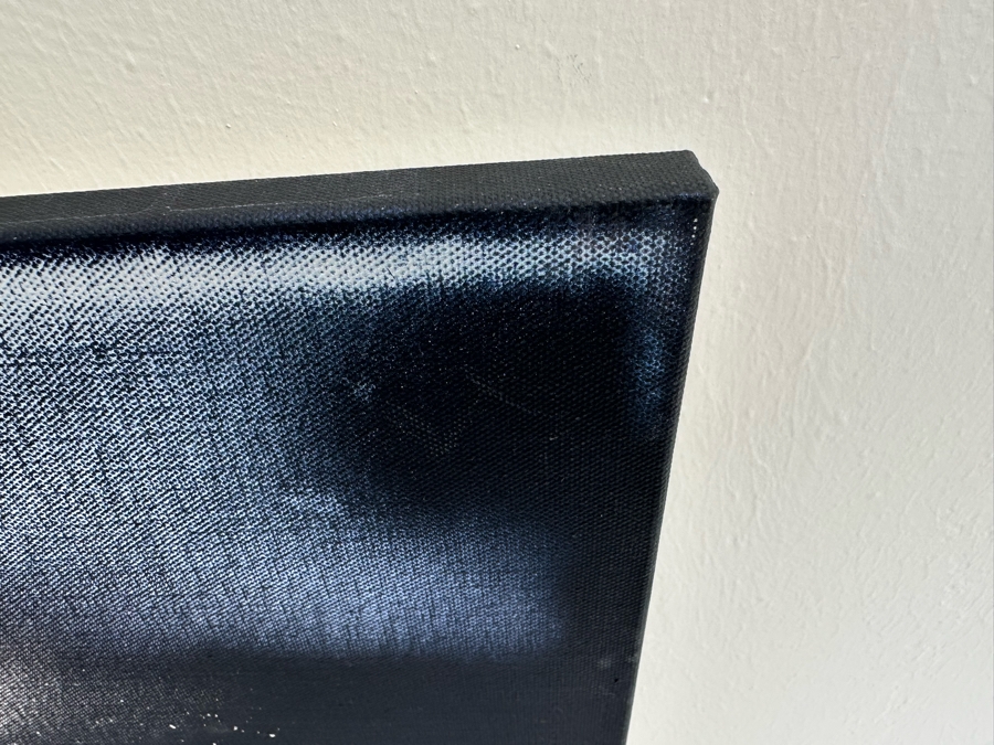 Gerrit Greve (1948-2024, Cardiff by the Sea, CA) Original Abstract Spirit Boats Acrylic Painting On Canvas Titled Voyage 295 2018 Signed Verso 36' X 24' Estimate $1,000-$2,000 [Photo 6]