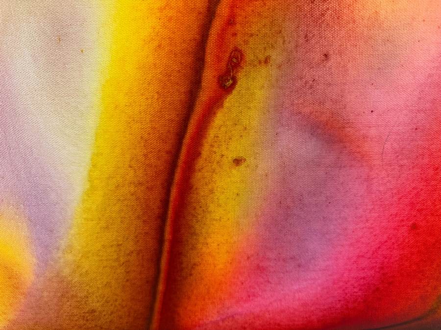 Gerrit Greve (1948-2024, Cardiff by the Sea, CA) Original Abstract Acrylic Painting On Canvas 2020 Signed Verso 30' X 24' Estimate $1,000-$2,000 [Photo 3]