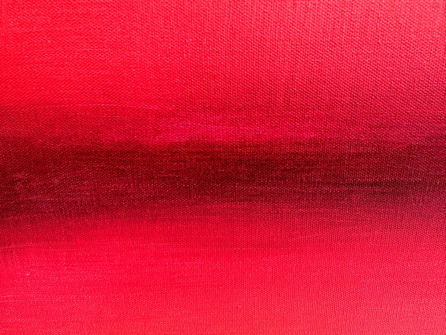 Gerrit Greve (1948-2024, Cardiff by the Sea, CA) Original Modernist Abstract Color Field Acrylic Painting On Canvas In Manner Of Mark Rothko 2010 Signed Verso 24' X 30' Estimate $1,000-$2,000 [Photo 3]