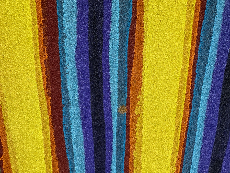 Gerrit Greve (1948-2024, Cardiff by the Sea, CA) Original Modernist Abstract Mixed Media Sand Acrylic Painting On Canvas Titled 'Dream 26' 2011 Signed Verso 24' X 30' Estimate $1,000-$2,000 [Photo 2]