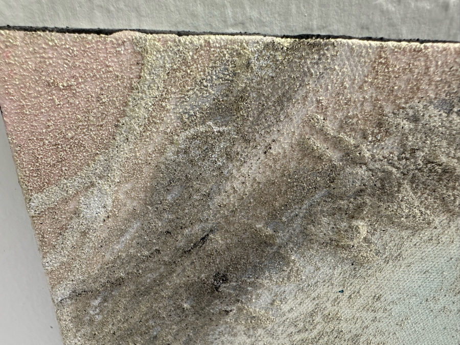 Gerrit Greve (1948-2024, Cardiff by the Sea, CA) Original Eyes Acrylic Painting Signed Verso 36' X 12' Estimate $1,000-$2,000 [Photo 7]