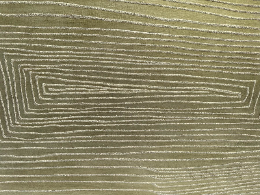 Gerrit Greve (1948-2024, Cardiff by the Sea, CA) Original Mixed Media Sand Acrylic Painting On Canvas Titled 'Rain On The River' 2006 Signed Verso 5' X 40' Estimate $1,500-$3,000 [Photo 3]