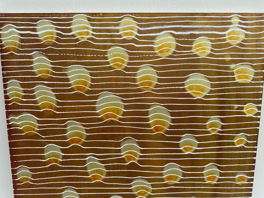 Gerrit Greve (1948-2024, Cardiff by the Sea, CA) Original Abstract Acrylic Painting On Canvas Titled 'Dreaming 72' 2006 Signed Verso 24' X 36' Estimate $1,000-$2,000 [Photo 3]