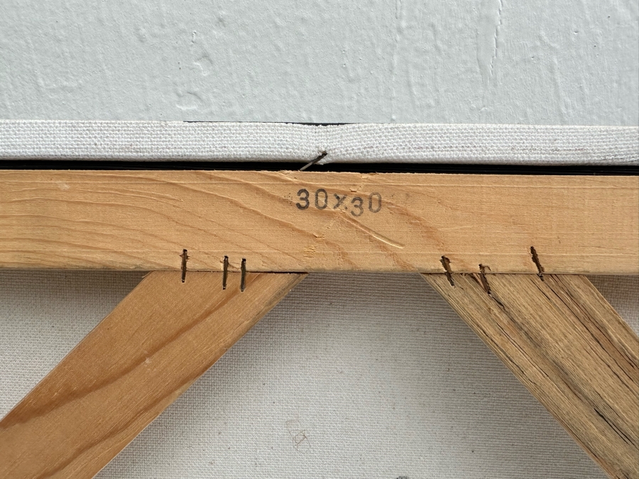 Gerrit Greve (1948-2024, Cardiff by the Sea, CA) Original Abstract Plein Air Landscape Trees Acrylic Painting On Canvas 2004 Signed Verso 36' X 36' Estimate $1,000-$2,000 [Photo 8]