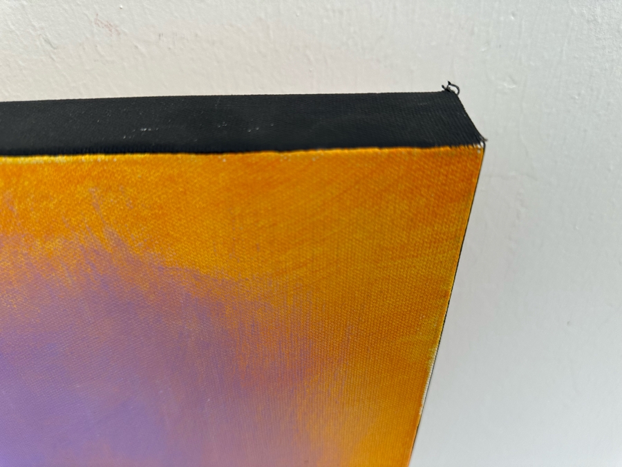 Gerrit Greve (1948-2024, Cardiff by the Sea, CA) Original Modernist Abstract Color Field Acrylic Painting On Canvas In Manner Of Mark Rothko 2019 Signed Verso 36' X 36' Estimate $1,000-$2,000 [Photo 5]