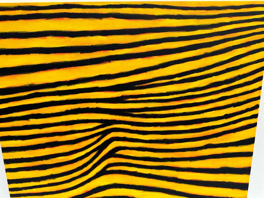 Gerrit Greve (1948-2024, Cardiff by the Sea, CA) Original Abstract Acrylic Painting On Canvas 2007 Signed Verso 36' X 36' Estimate $1,000-$2,000 [Photo 4]