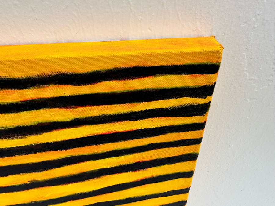 Gerrit Greve (1948-2024, Cardiff by the Sea, CA) Original Abstract Acrylic Painting On Canvas 2007 Signed Verso 36' X 36' Estimate $1,000-$2,000 [Photo 5]