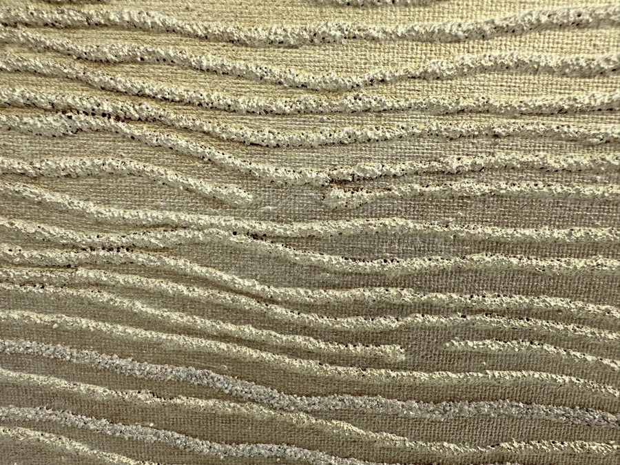 Gerrit Greve (1948-2024, Cardiff by the Sea, CA) Original Abstract Mixed Media Sand Acrylic Painting On Canvas Unsigned 30' X 30' Estimate $1,000-$2,000 [Photo 4]