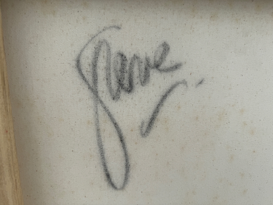 Gerrit Greve (1948-2024, Cardiff by the Sea, CA) Original Abstract Colorful Acrylic Painting On Canvas Signed Verso 40' X 30' Estimate $1,000-$2,000 [Photo 7]