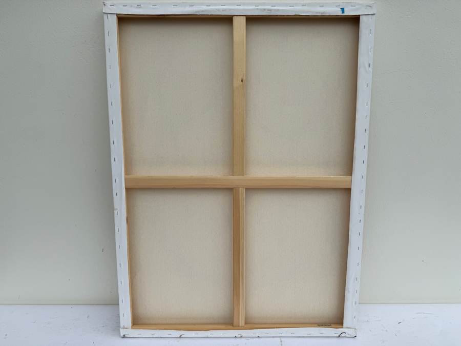 Gerrit Greve (1948-2024, Cardiff by the Sea, CA) Original Abstract Nude Woman Acrylic Painting On Canvas Signed Front 30' X 40' Estimate $1,000-$2,000 [Photo 6]