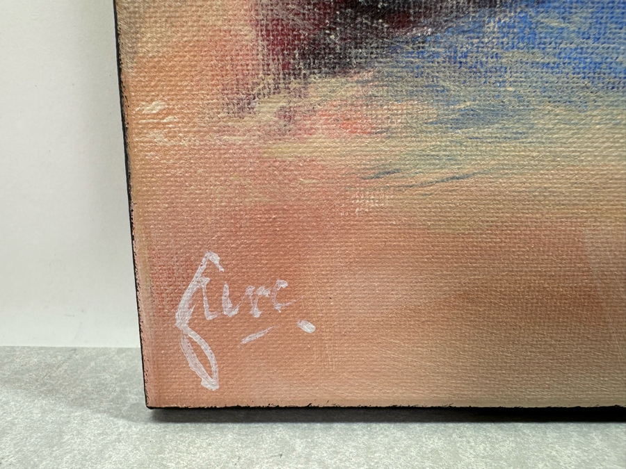 Gerrit Greve (1948-2024, Cardiff by the Sea, CA) Original Abstract Acrylic Painting On Canvas 2019 Signed Verso 16' X 20'	 Estimate $1,000-$2,000 [Photo 5]