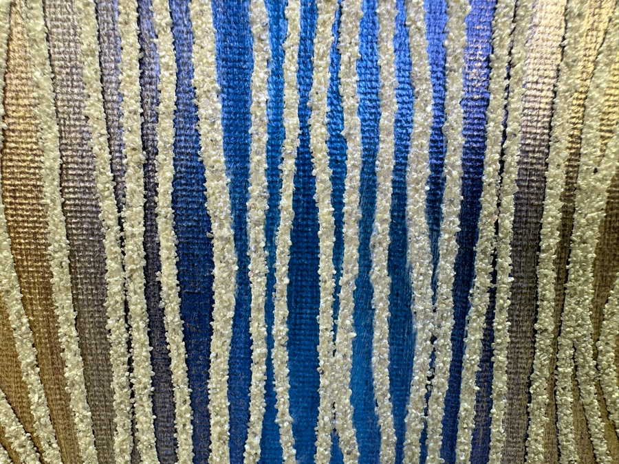 Gerrit Greve (1948-2024, Cardiff by the Sea, CA) Original Abstract Mixed Media Sand Acrylic Painting On Canvas 2010 Signed Verso 16' X 20' Estimate $1,000-$2,000 [Photo 5]