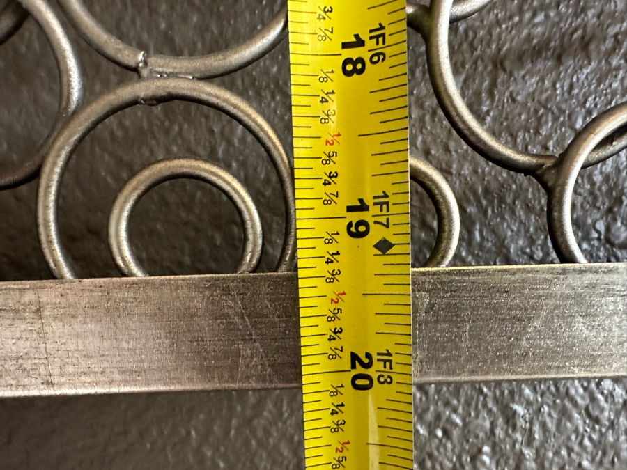 Set Of Four Metal Sculptural Circles Mirrors By The Uttermost Company 20' X 20' [Photo 9]