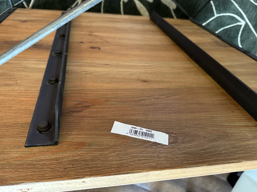 West Elm Reclaimed Wood Coffee Table 31.5'W X 31.5'D X 17.5'H [Photo 9]