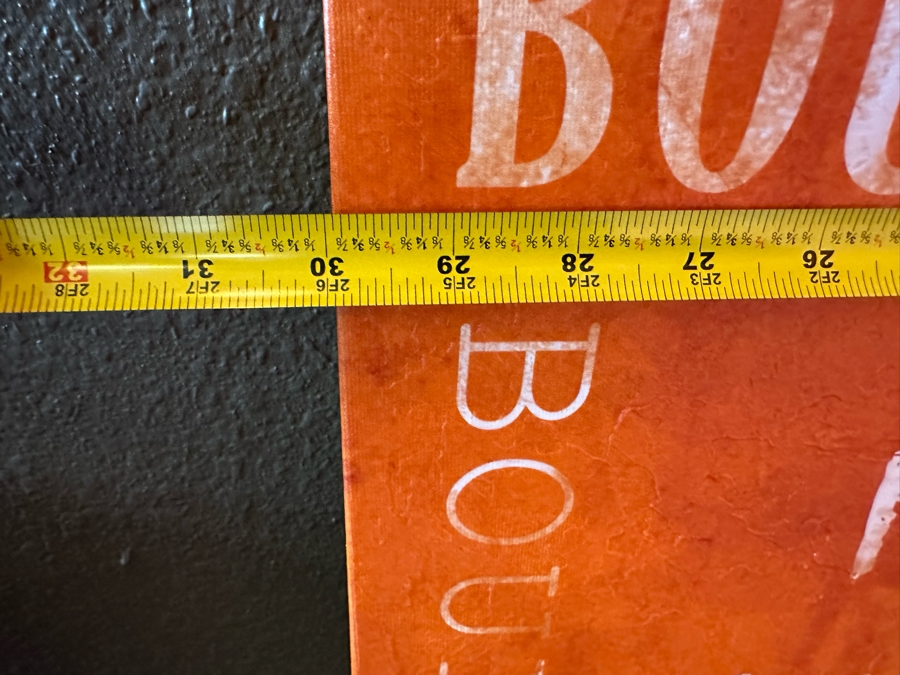 Orange French Canvas Print 30' X 40'