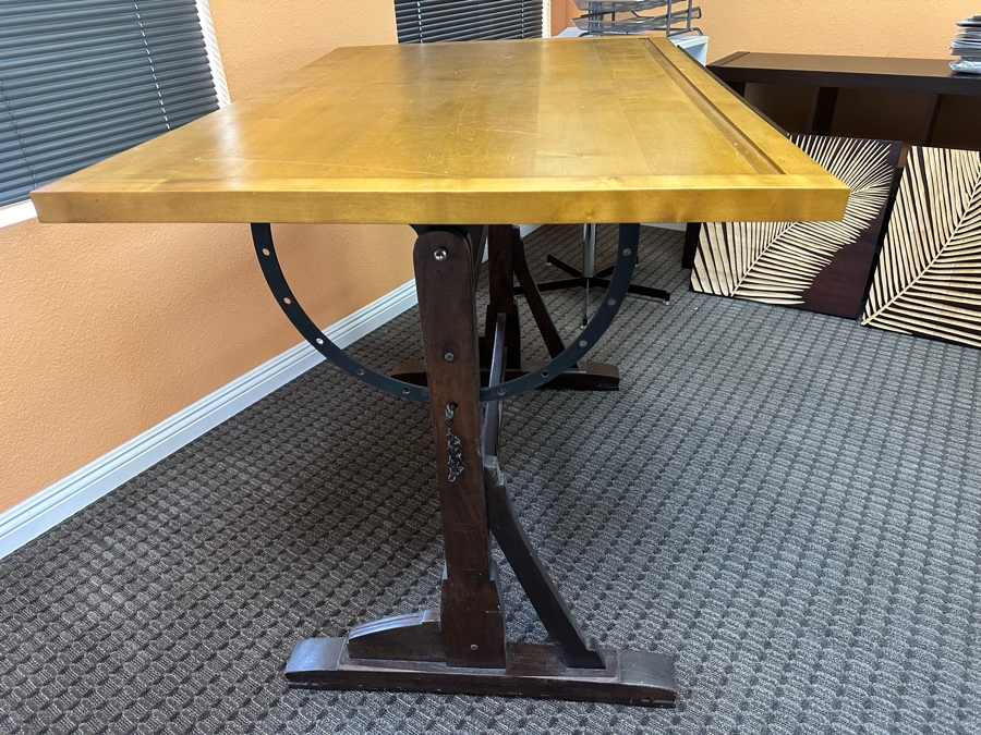 Restoration Hardware 1920s Style French Drafting Table 52'W X 34'D X 39'H [Photo 6]