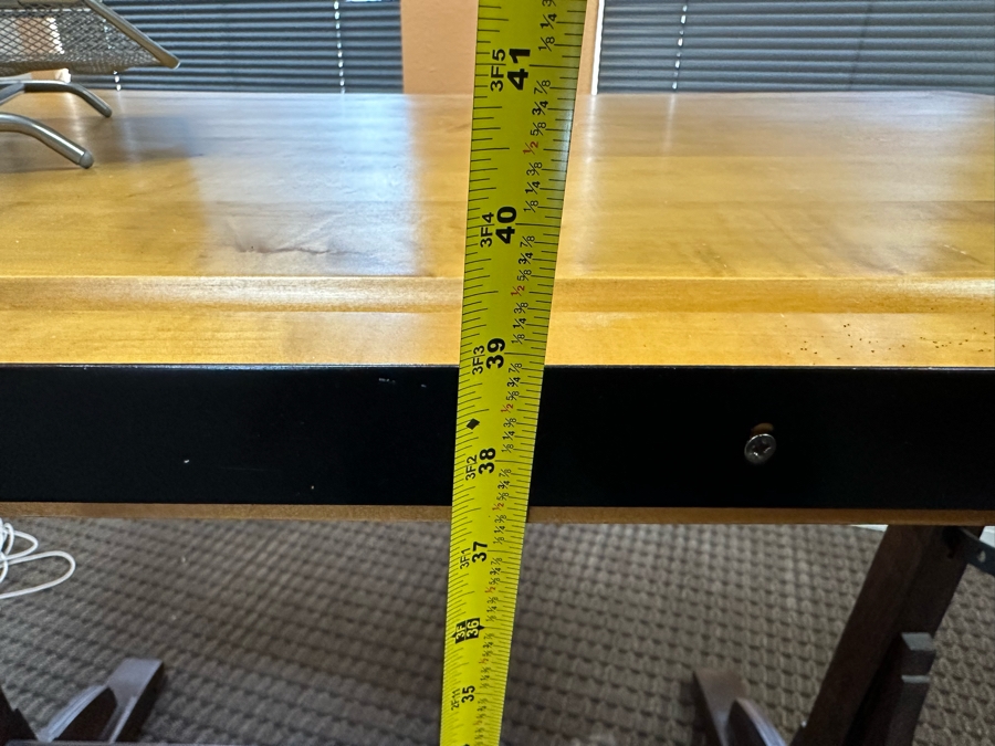 Restoration Hardware 1920s Style French Drafting Table 52'W X 34'D X 39'H [Photo 13]