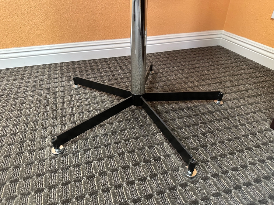 Rotating Bookcase Shelving With Chrome Stand 71'H [Photo 6]