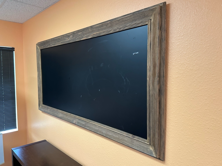 Z Gallerie Framed Chalkboard 72'W X 36'H [Photo 3]