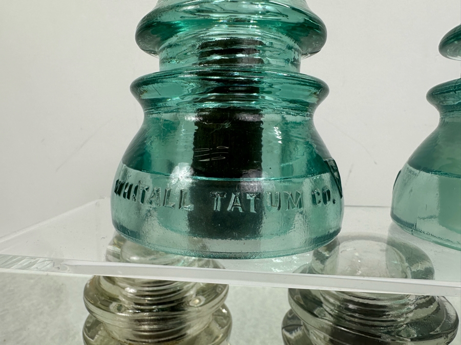 Five Vintage Glass Insulators [Photo 2]