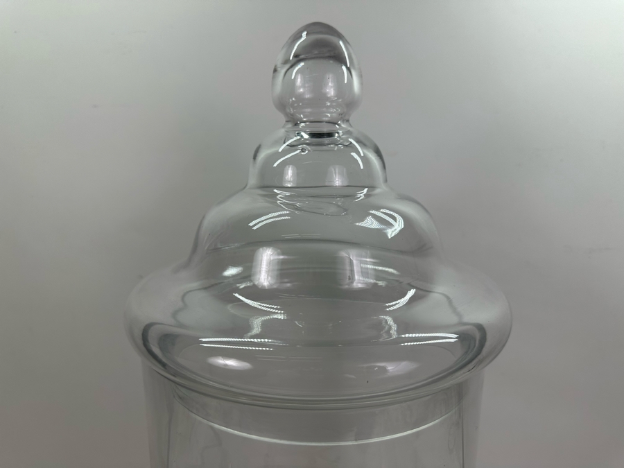 Large Glass Jar With Lid, New 24'H [Photo 3]