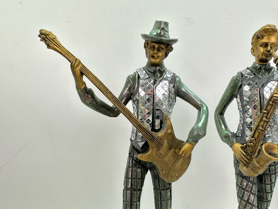 Decorative Resin / Mirror Musicians Sculptures, New 12'H [Photo 3]