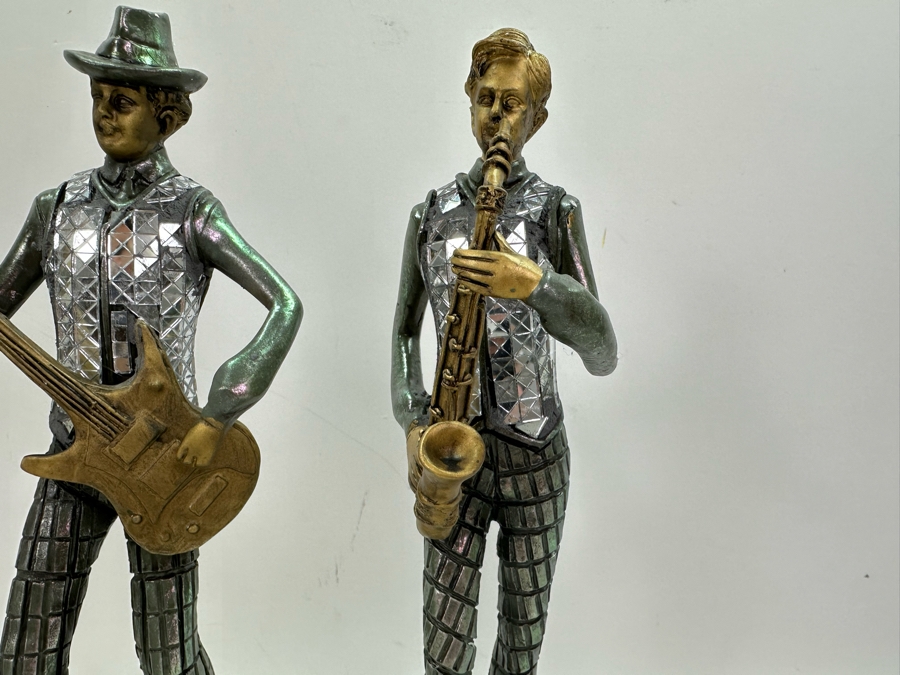 Decorative Resin / Mirror Musicians Sculptures, New 12'H [Photo 4]