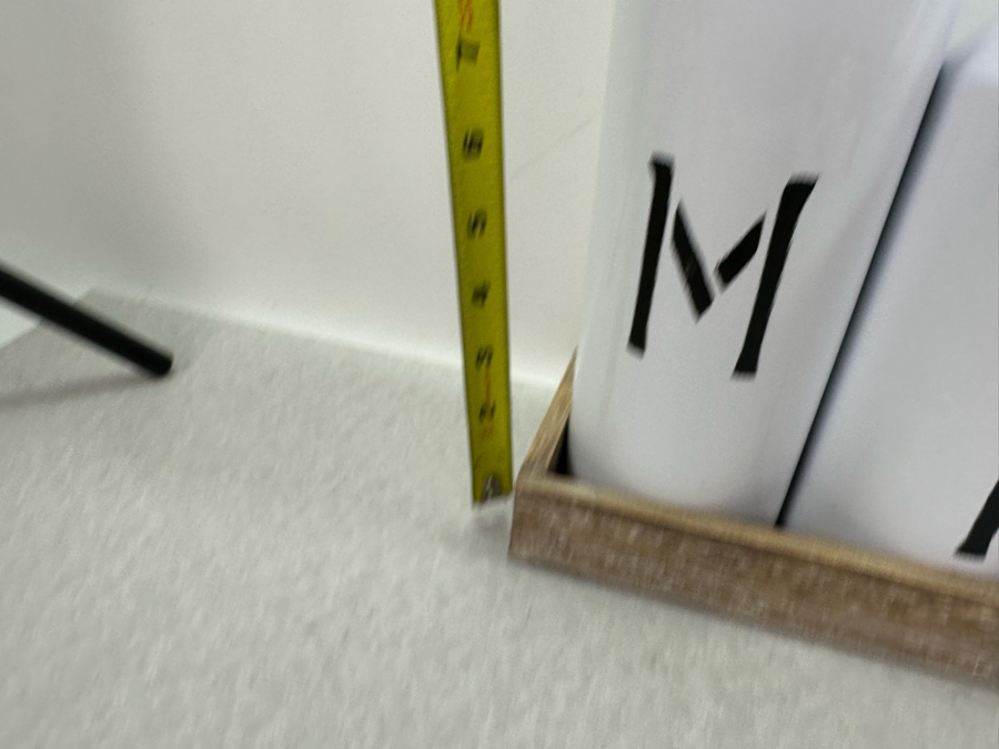 Decorative Metal Milk Bottles With Wooden Tray, New 15.5'W X 12'H [Photo 6]