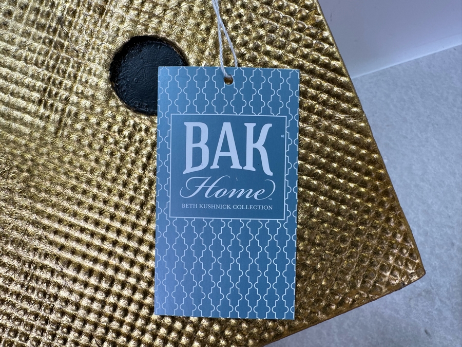 Set Of Three Decorative Metal 3-D Dice Wall Artwork By BAK Home Beth Kushnick Collection, New Largest Is 8.5'H [Photo 3]