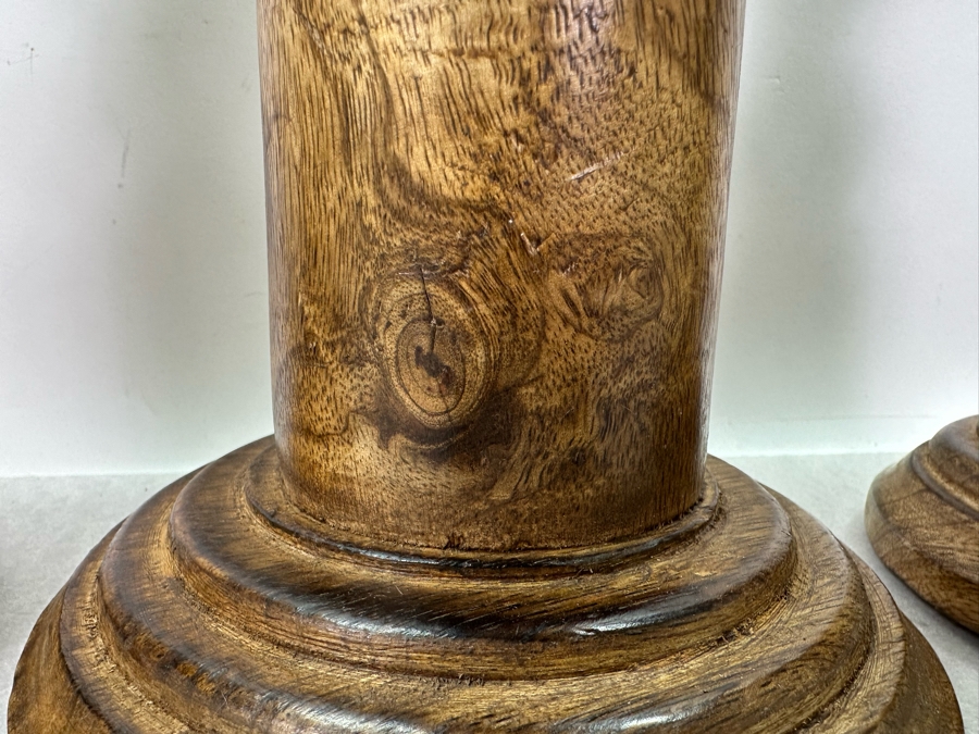 Five Wooden Candle Holders, New 23'H [Photo 3]