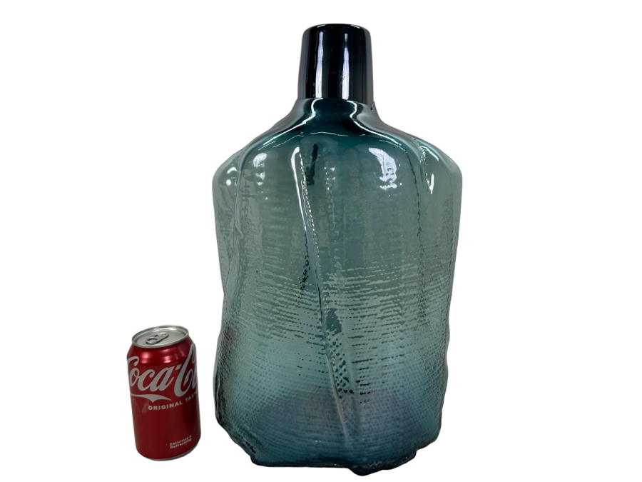 Handblown Glass Vase, New 16'H [Photo 1]