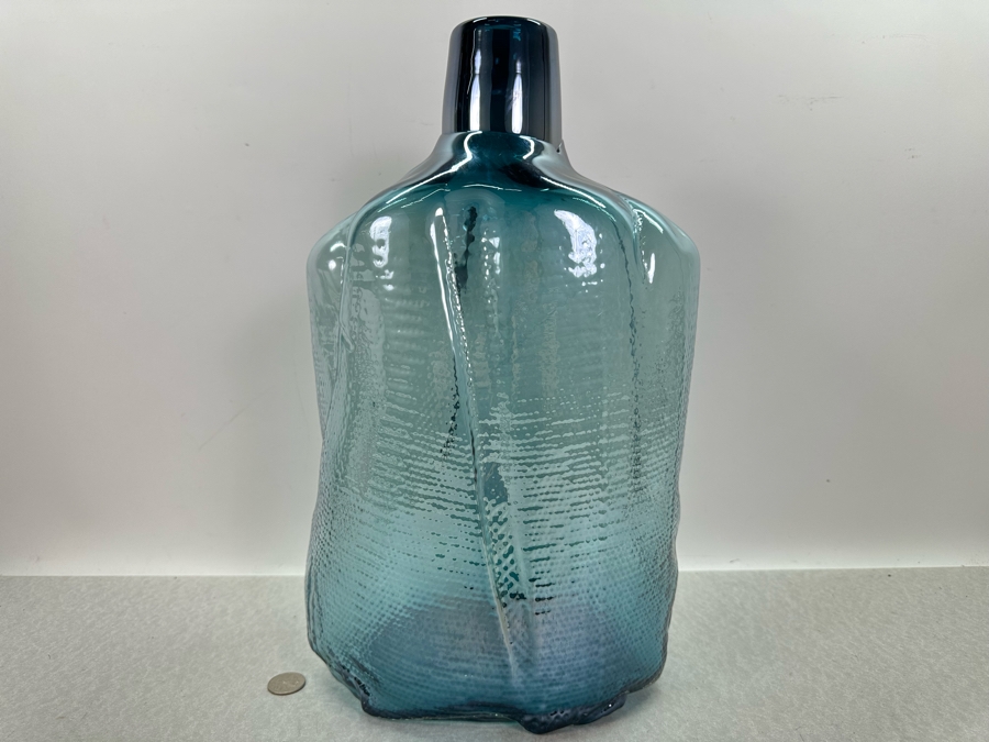 Handblown Glass Vase, New 16'H [Photo 4]