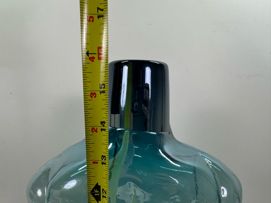 Handblown Glass Vase, New 16'H [Photo 5]