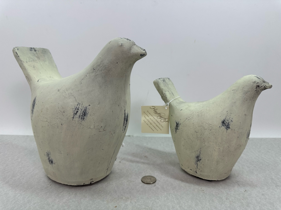 Pair Of Decorative Bird Sculptures, New 9'H [Photo 3]