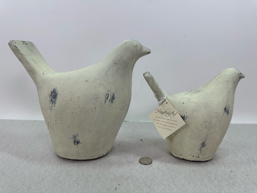 Pair Of Decorative Bird Sculptures, New 9'H [Photo 2]