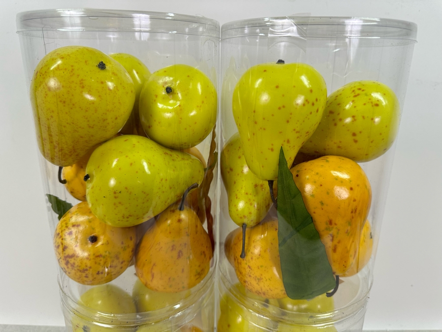 Decorative Faux Pear Fruit, New [Photo 3]