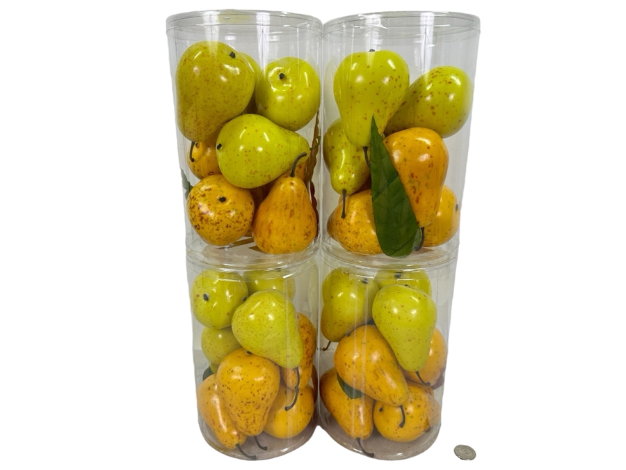 Decorative Faux Pear Fruit, New