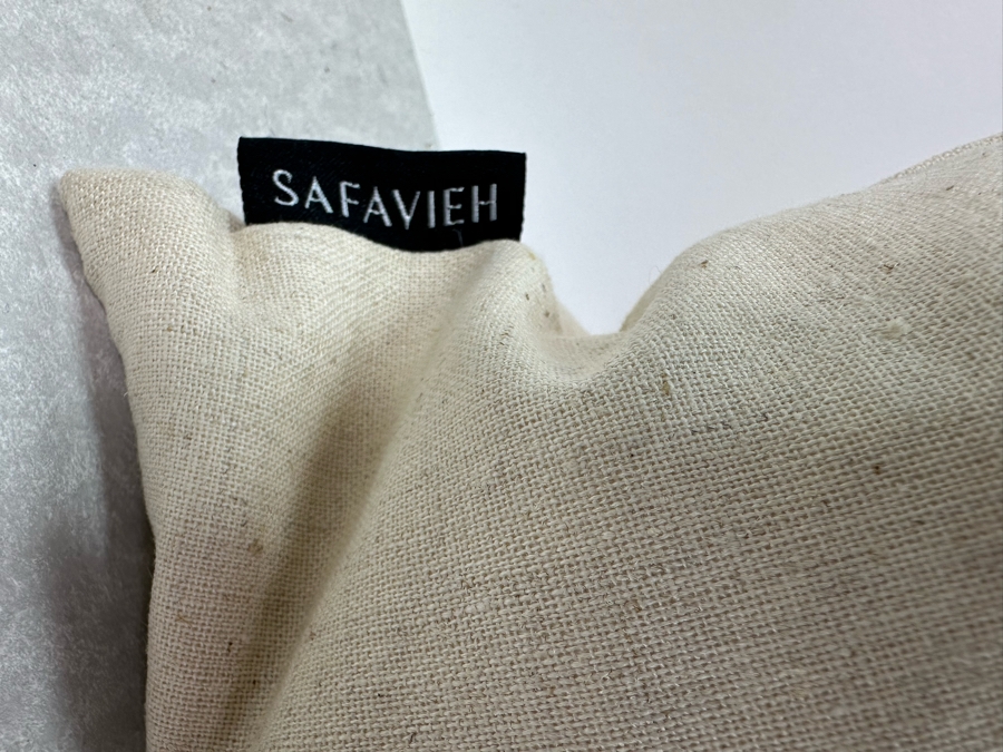 Pair Of Safavieh Designer Throw Pillows, New 17' X 16' [Photo 4]