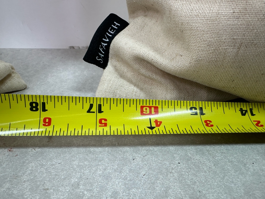 Pair Of Safavieh Designer Throw Pillows, New 17' X 16' [Photo 5]