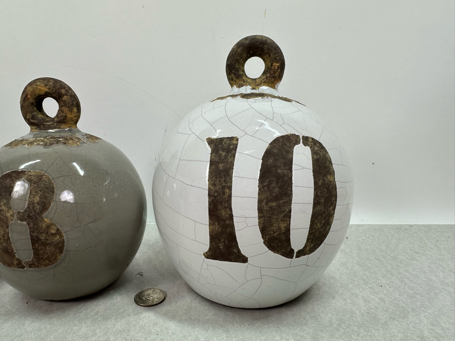 Hotham Decorative Fishing Weights, Set Of 3, New 8'H [Photo 2]