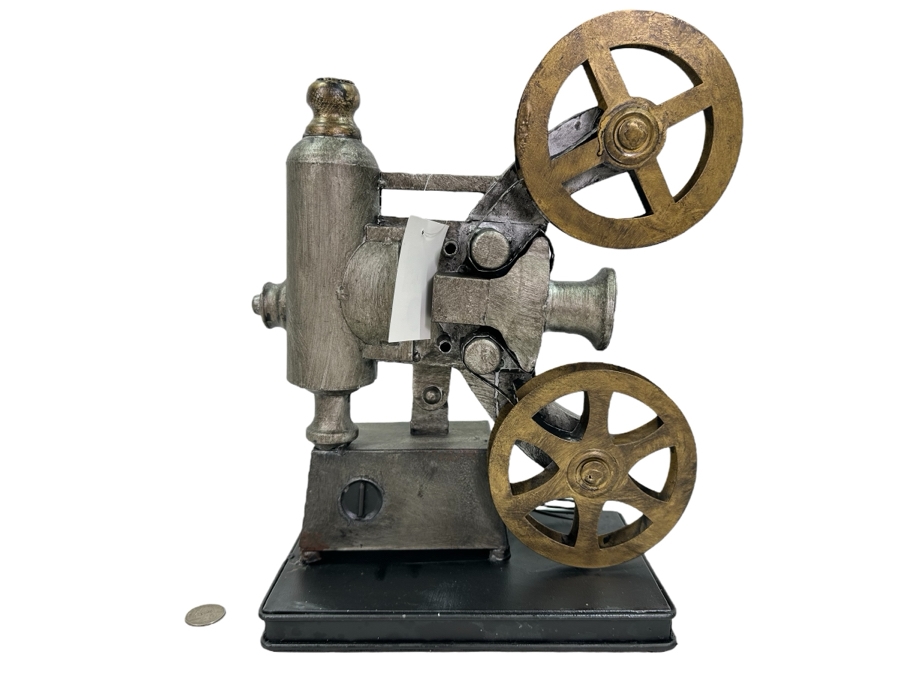 Decorative Metal Film Projector, New 10.5'W X 14'H [Photo 1]