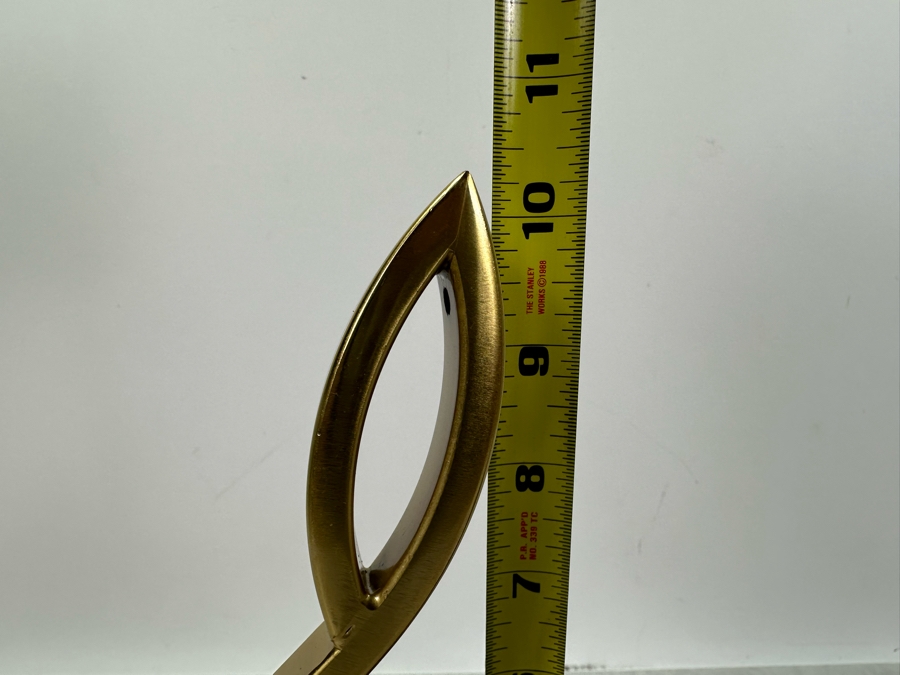 Set Of Three Musical Note Metal Sculptures Trisha Yearwood Home Collection, New 10'H [Photo 4]