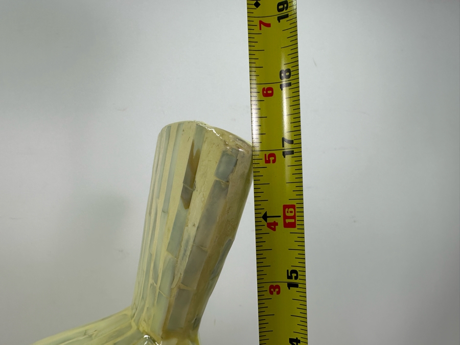 Decorative Inlaid Shell Bird Sculpture, New 14'W X 17'H [Photo 7]
