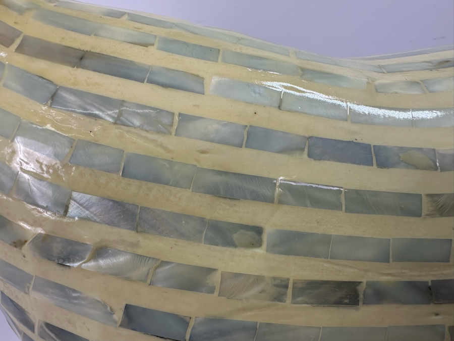 Decorative Inlaid Shell Bird Sculpture, New 14'W X 17'H [Photo 4]