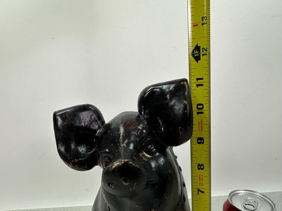 Decorative Resin Pig Sculpture, New 11'H [Photo 6]