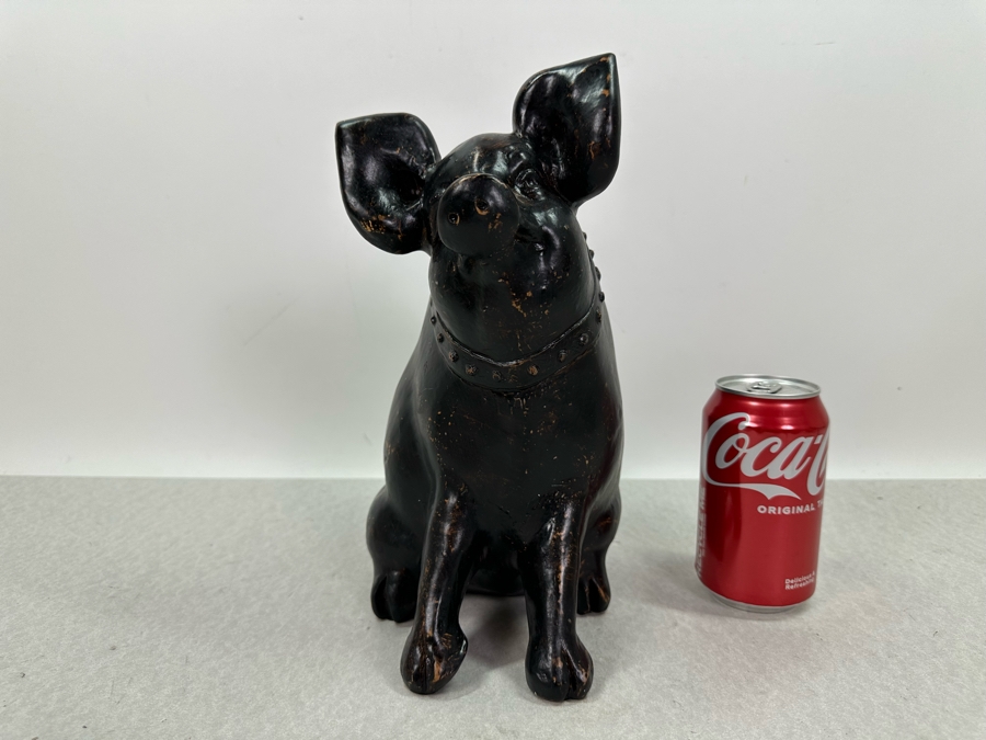 Decorative Resin Pig Sculpture, New 11'H [Photo 5]
