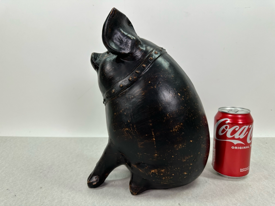 Decorative Resin Pig Sculpture, New 11'H [Photo 4]