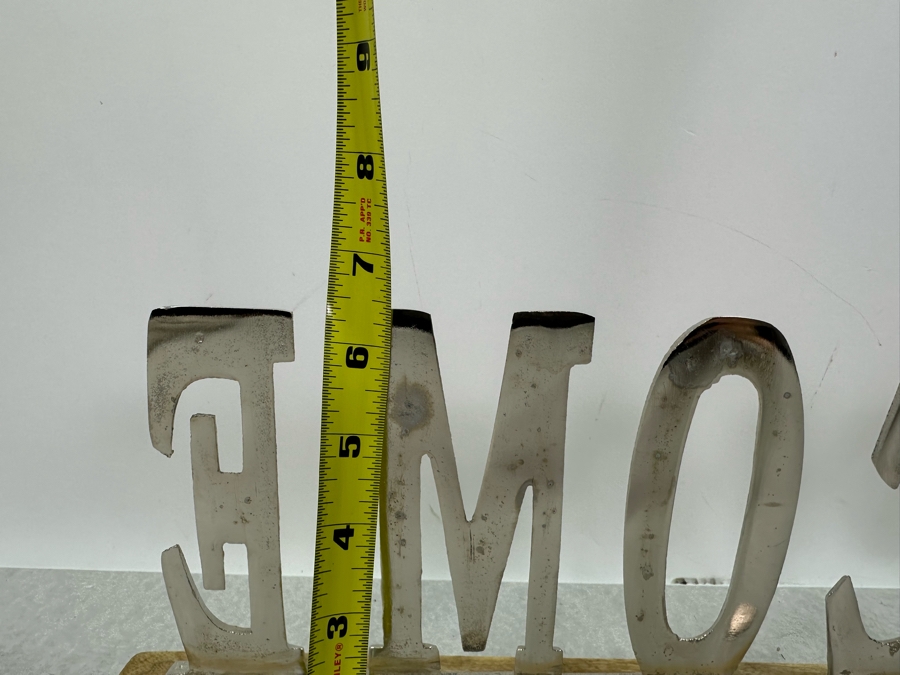 Metal Welcome Sign, New 21.5'W X 6.5'H [Photo 7]