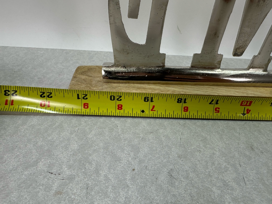 Metal Welcome Sign, New 21.5'W X 6.5'H [Photo 6]