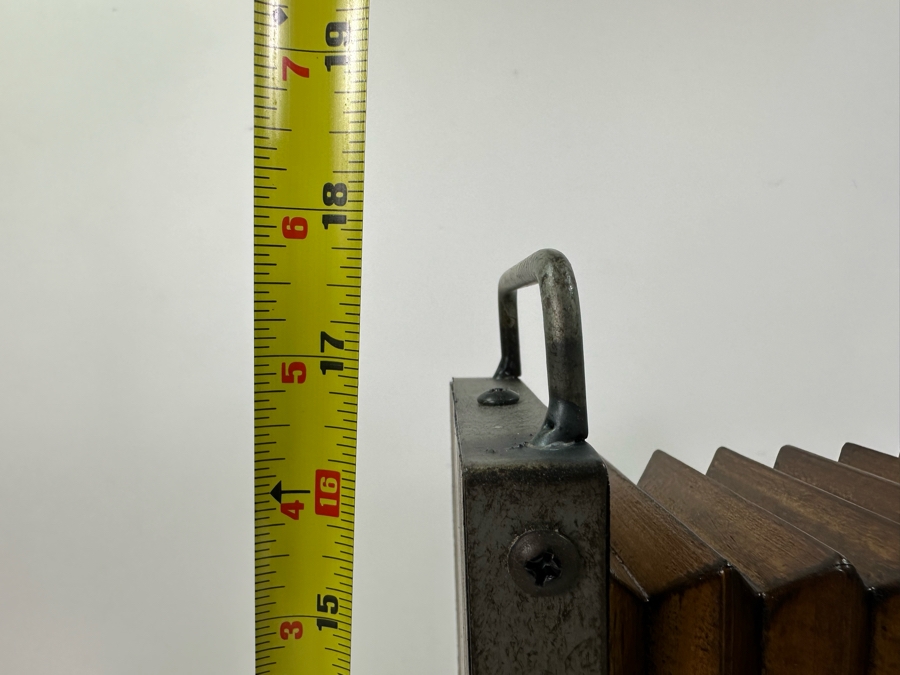 Decorative Vintage Faux Wood & Metal Bellows Camera With Tripod, New 12'W X 18'H [Photo 7]